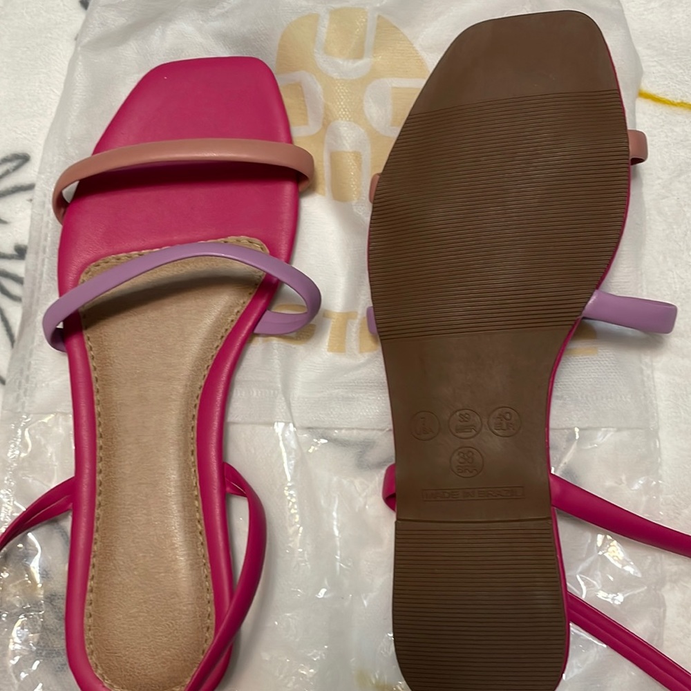 Constance sandals from brazil